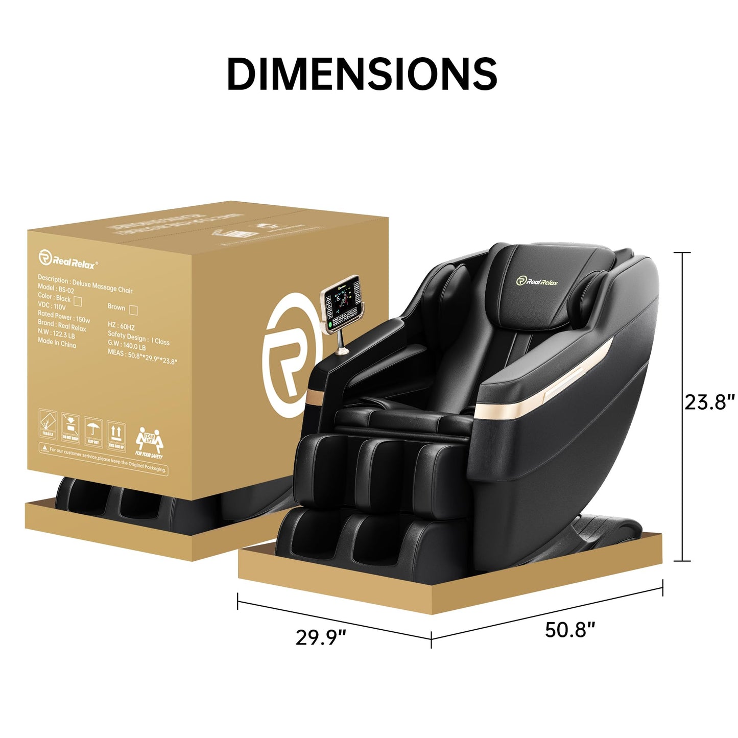 A Real Relax Zero Gravity Massage Chair