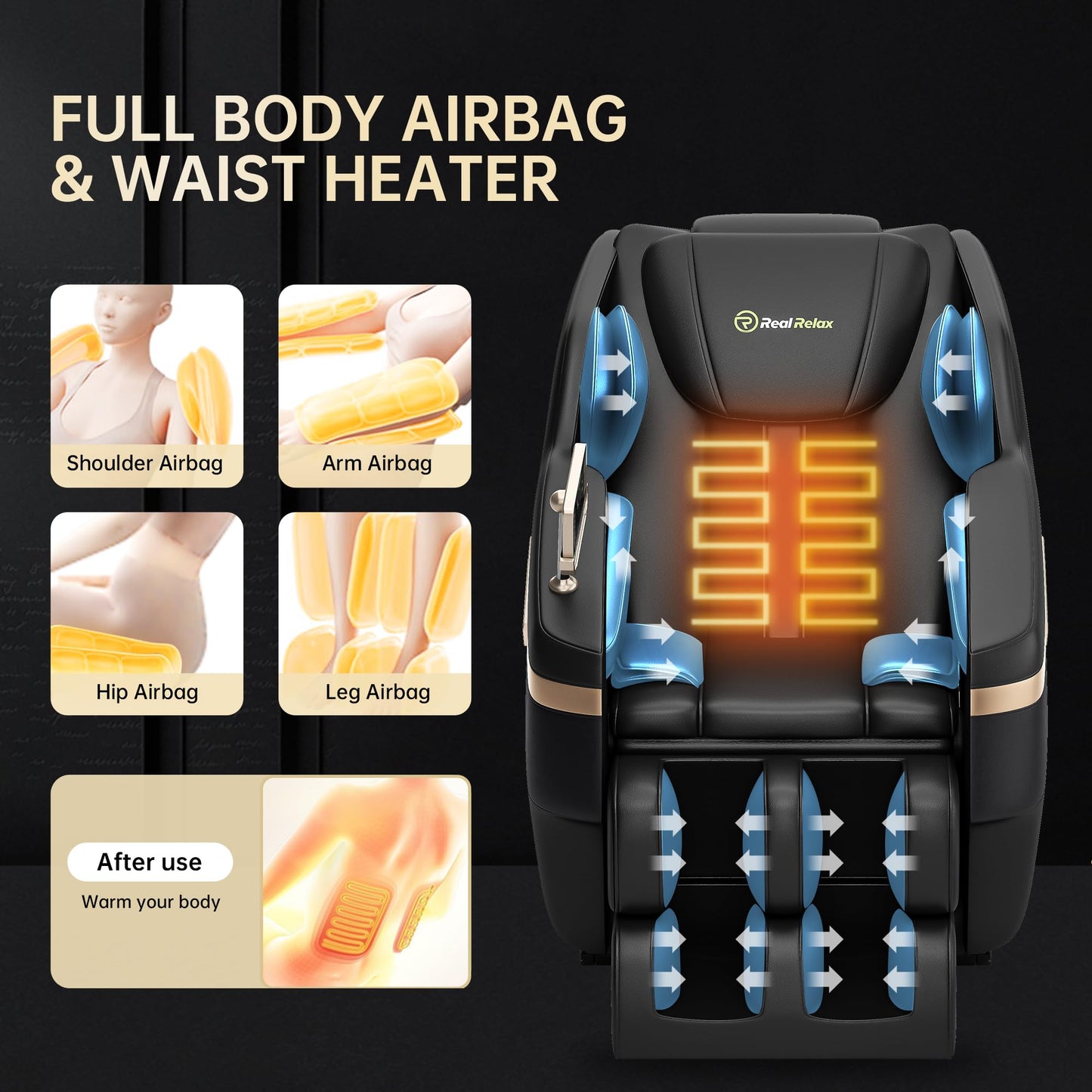 A Real Relax Zero Gravity Massage Chair